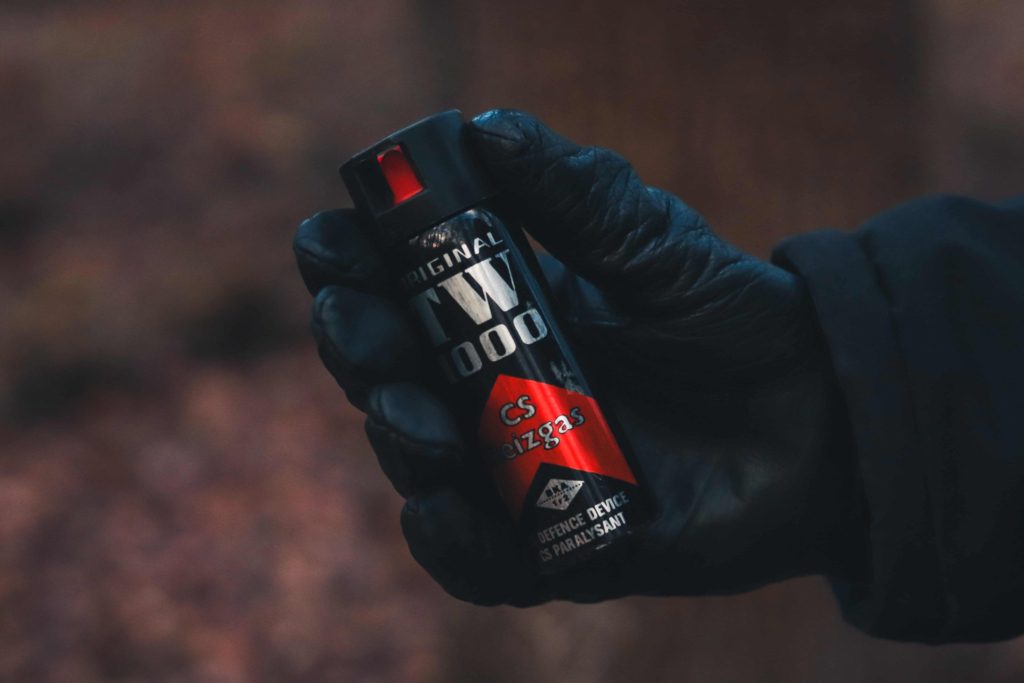 CS Gas Legale Waffen Zur Selbstverteidigung Milit r Taschenlampe