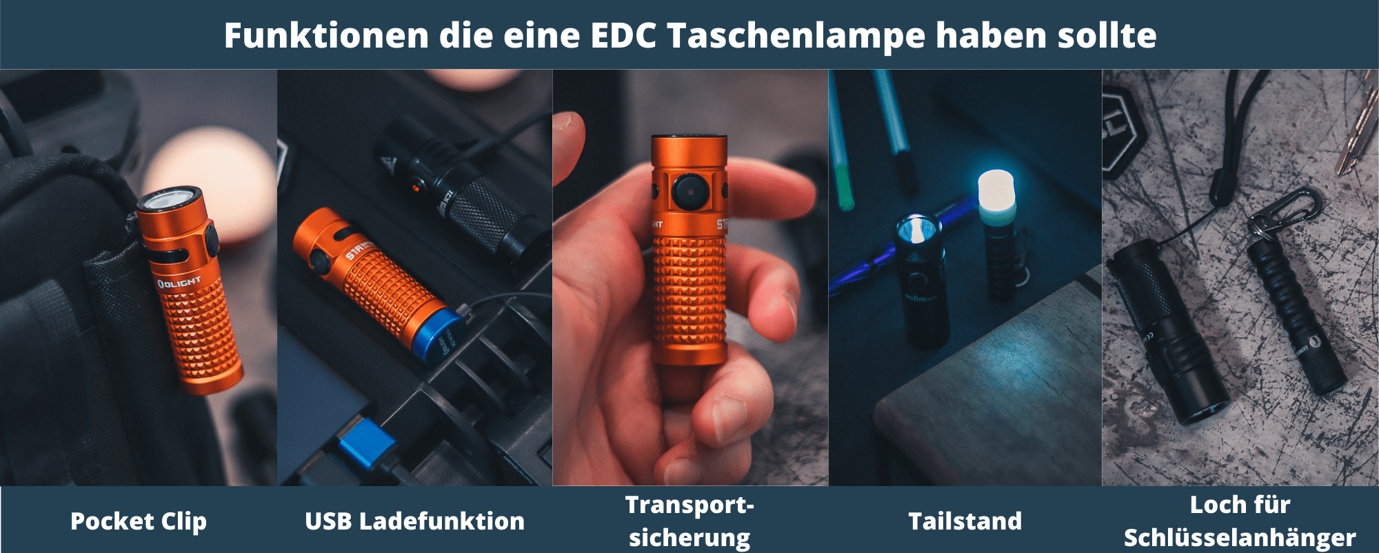 Die beste EDC Taschenlampe 2022 (3)