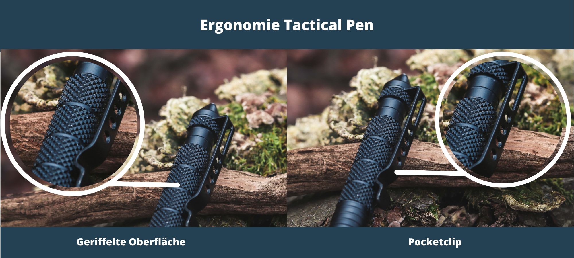 Tactical Pen Ergonomie